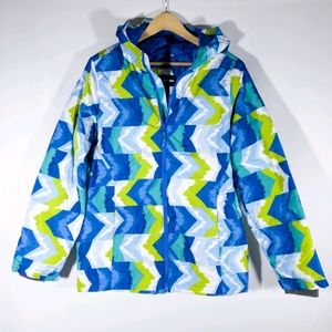 Land's End Women's Multi-Color Winter Jacket